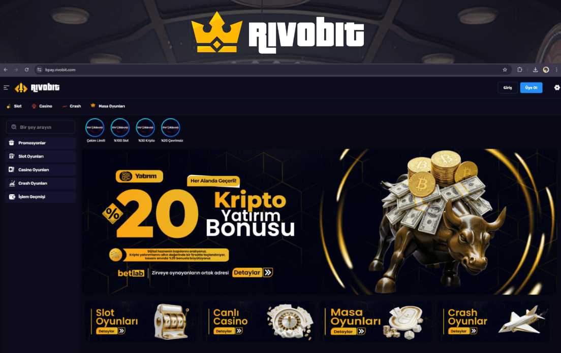 RivoBit – Advanced Crypto Casino & IGaming Platform Source Code