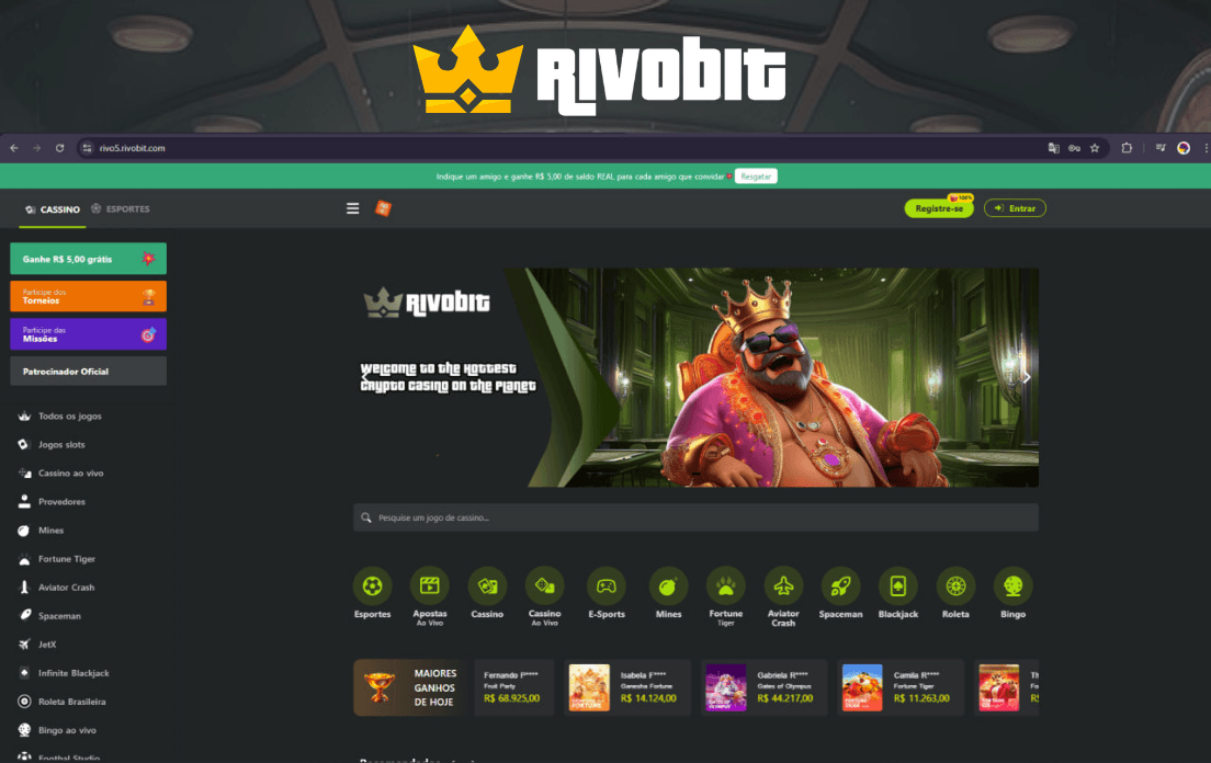 Rivobit Casino Source Code v4