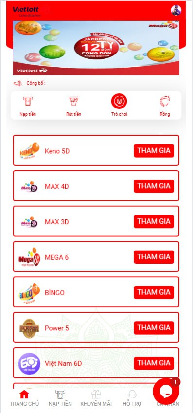 越南彩票（CP）源代码 [vielott]